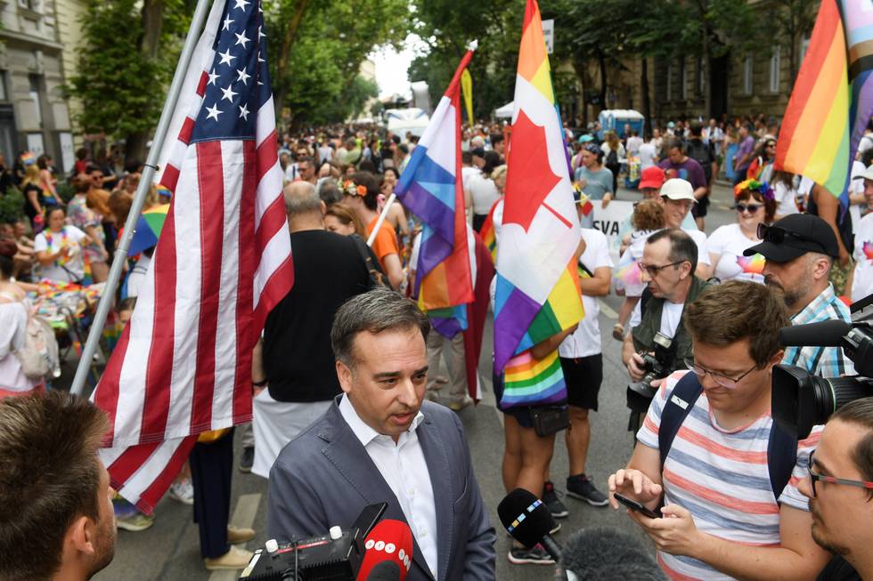 HUNGARY-RIGHTS-GENDER-LGBTQ-PRIDE PARADE