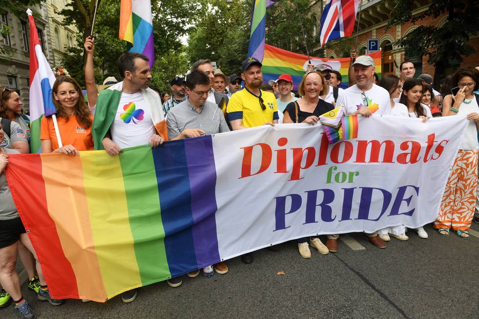 HUNGARY-RIGHTS-GENDER-LGBTQ-PRIDE PARADE