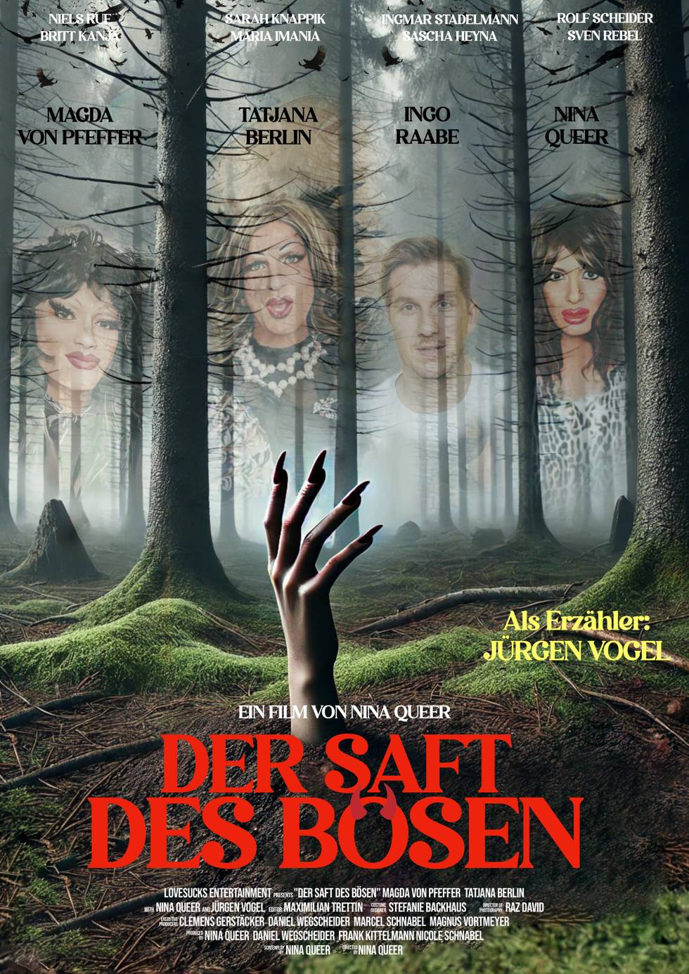 Magda, Tatjana Berlin,  Ingo, Nina Queer