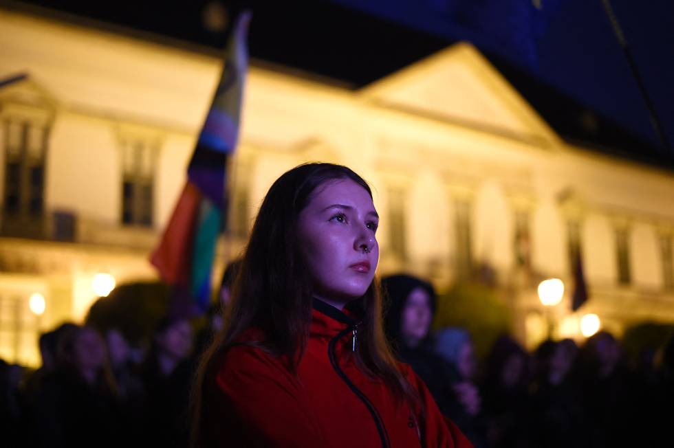 HUNGARY-PROTEST/PRIDE-BAN