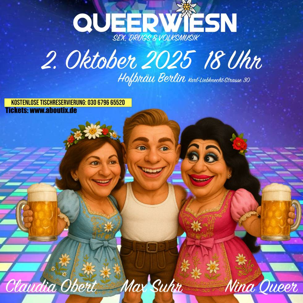 Claudia Obert, Max Suhr, Nina Queer