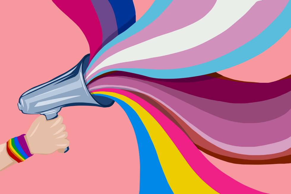Grafik Megaphone Pride_Grafik von Dusan Stankovic iStock.jpg