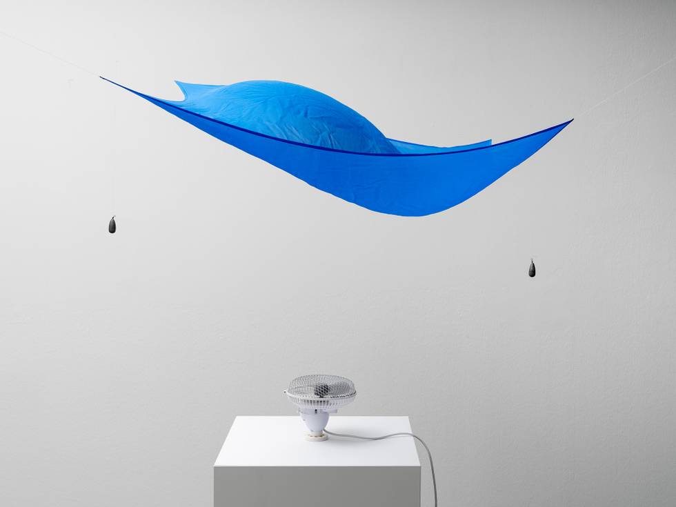 Hans Haacke, Kleines Segel, 1964/65, Rekonstruktion 2006, Kunstpalast, © VG Bild-Kunst, Bonn