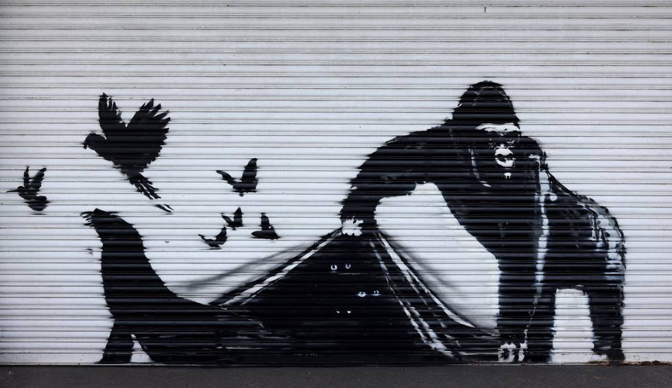 Banksy - London Zoo