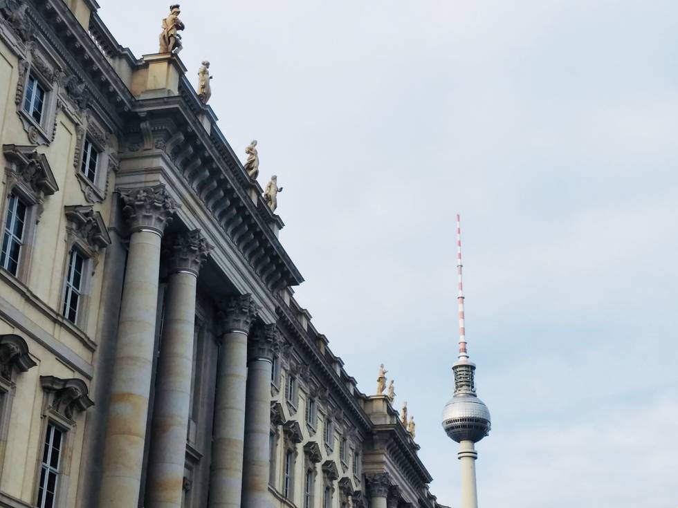 Humboldt Forum, Fernsehturm, Berlin