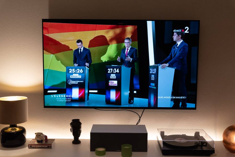FRANCE-DEBATE-LEGISLATIVE-ELECTIONS-TV