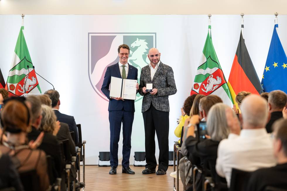 Verleihung  Verdienstorden NRW - Ralph Morgenstern