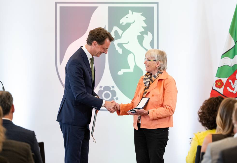 Verleihung Verdienstorden NRW - Carolina Brauckmann