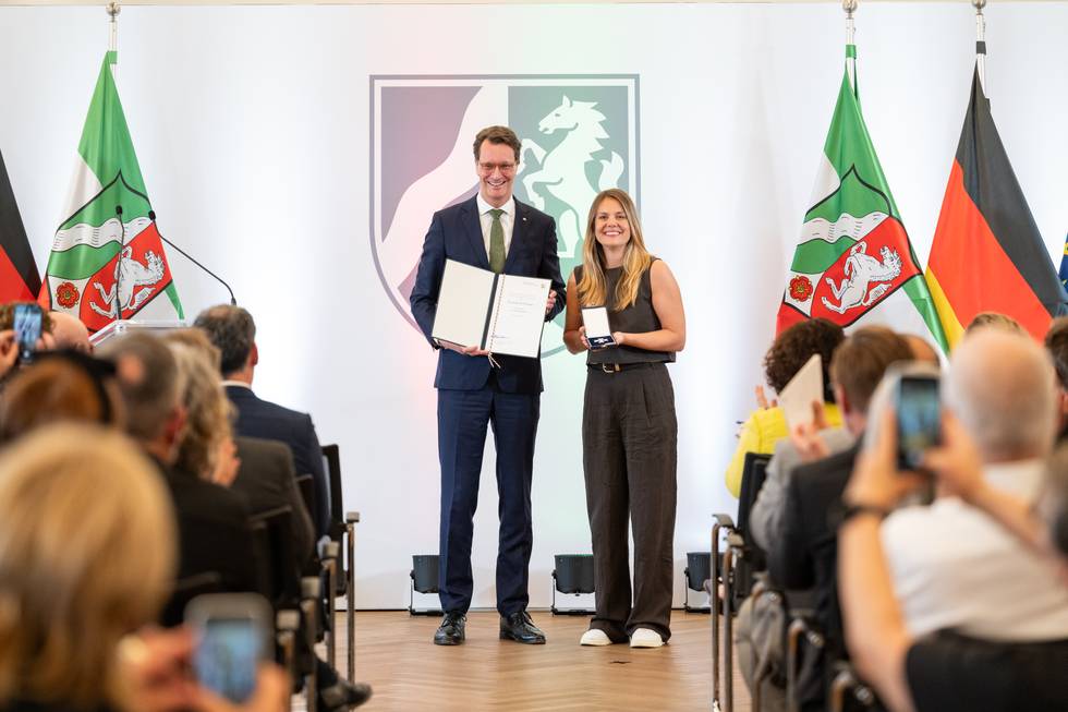 Verleihung Verdienstorden NRW - Ricarda Hofmann
