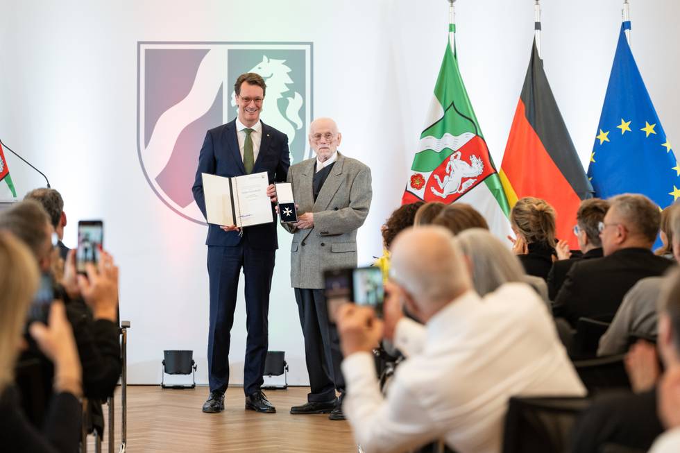 Verleihung Verdienstorden NRW - Jochen Saurenbach