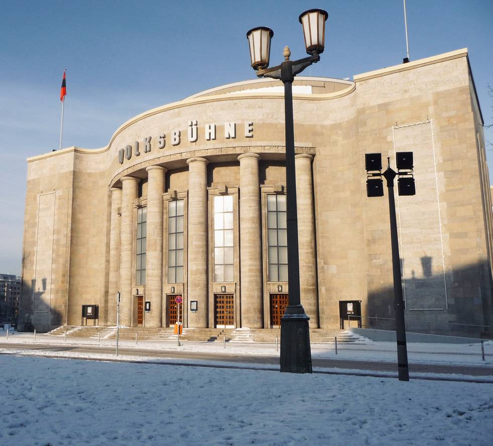 Berlin, Winter, Volksbühne