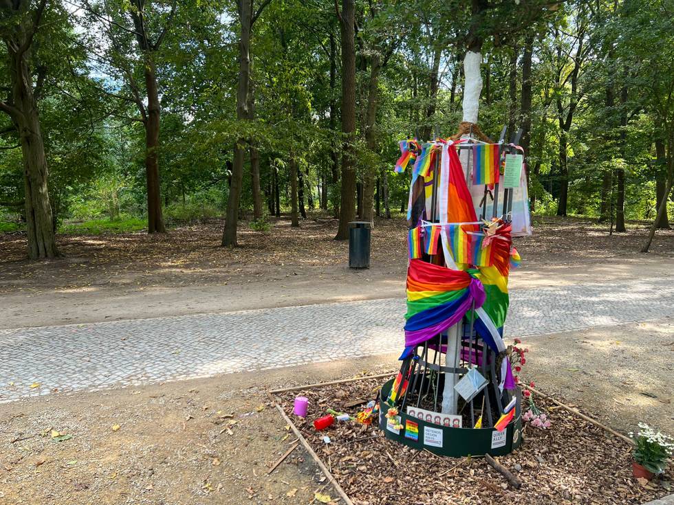 Tiergarten, Berlin, Regenbogenbank