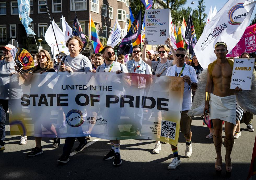 WorldPride concluded with a march through Amsterdam