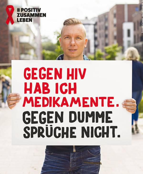 Welt Aids Respekt Manner