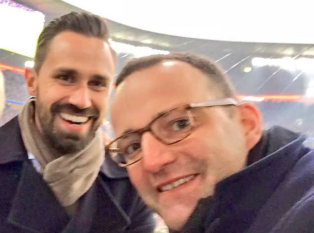 Jens Spahn und Daniel Funke