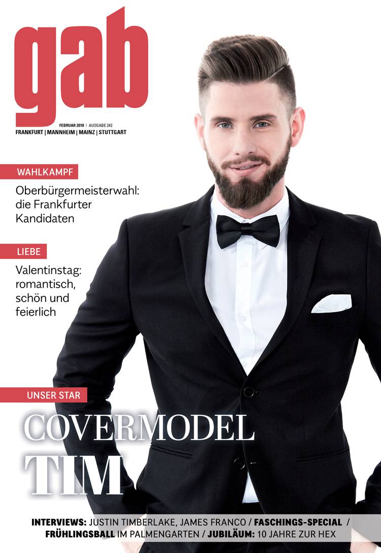 Werde Das GAB-Covermodel 2019 - Männer*