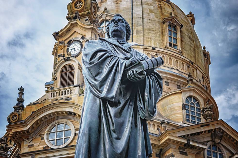 Dresden Frauenkirche Martin Luther