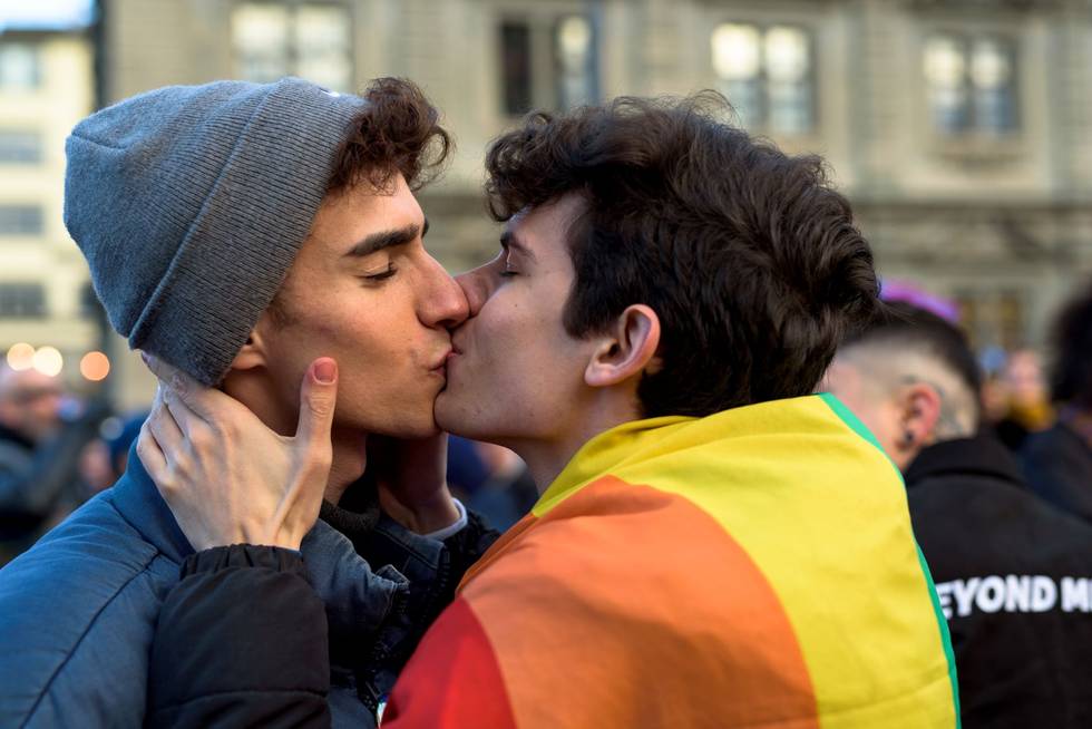 Kiss-in Zürich
