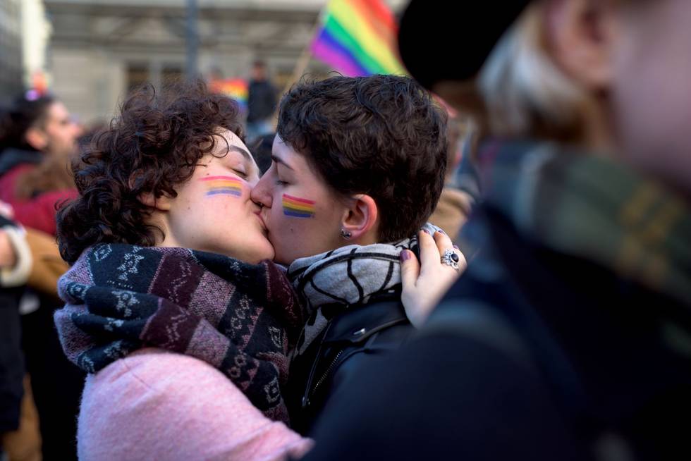 Kiss-in Zürich
