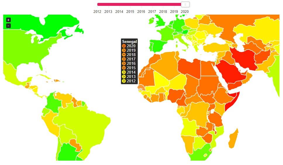 Senegal – Spartacus Gay Travel Index 2020