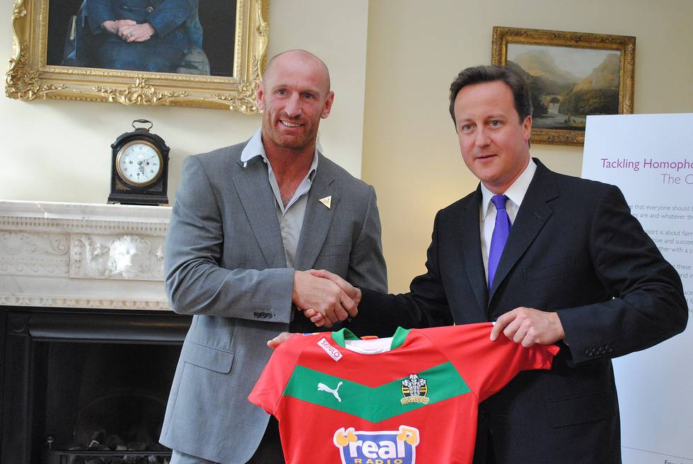 Gareth Thomas, David Cameron