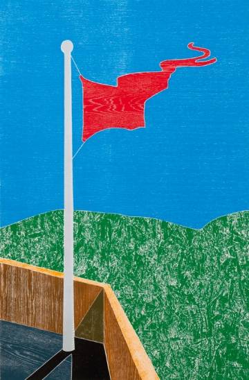 Thomas Schütte, Portfolio of Nine Woodcuts (6), 2011, Foto: Nic Tenwiggenhorn, Thomas Schütte, VG Bild-Kunst, Bonn 2013