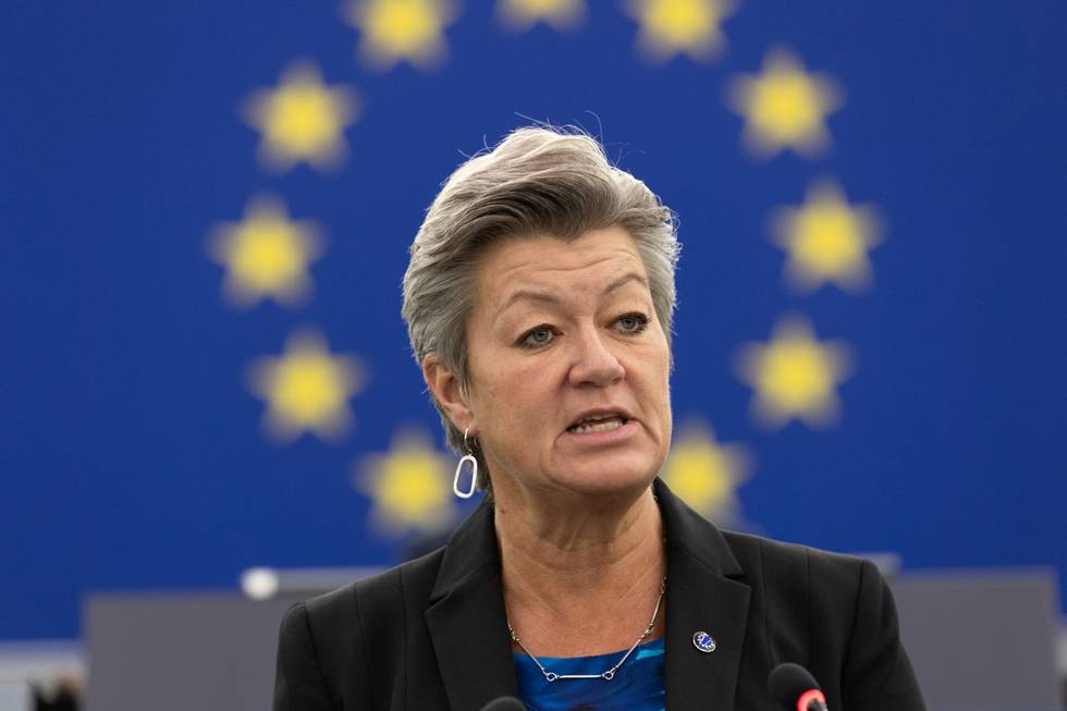 FRANCE-EU-POLITICS-YLVA JOHANSSON
