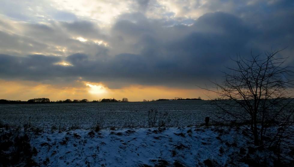 Winter, Brandenburg, Schnee