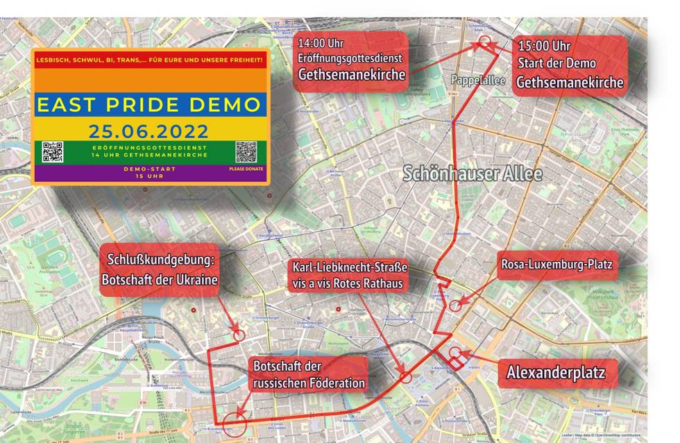 EAST PRIDE DEMO 2022