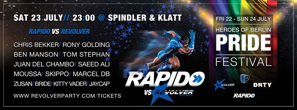 RAPIDO VS REVOLVER im SPINDLER &amp; KLATT