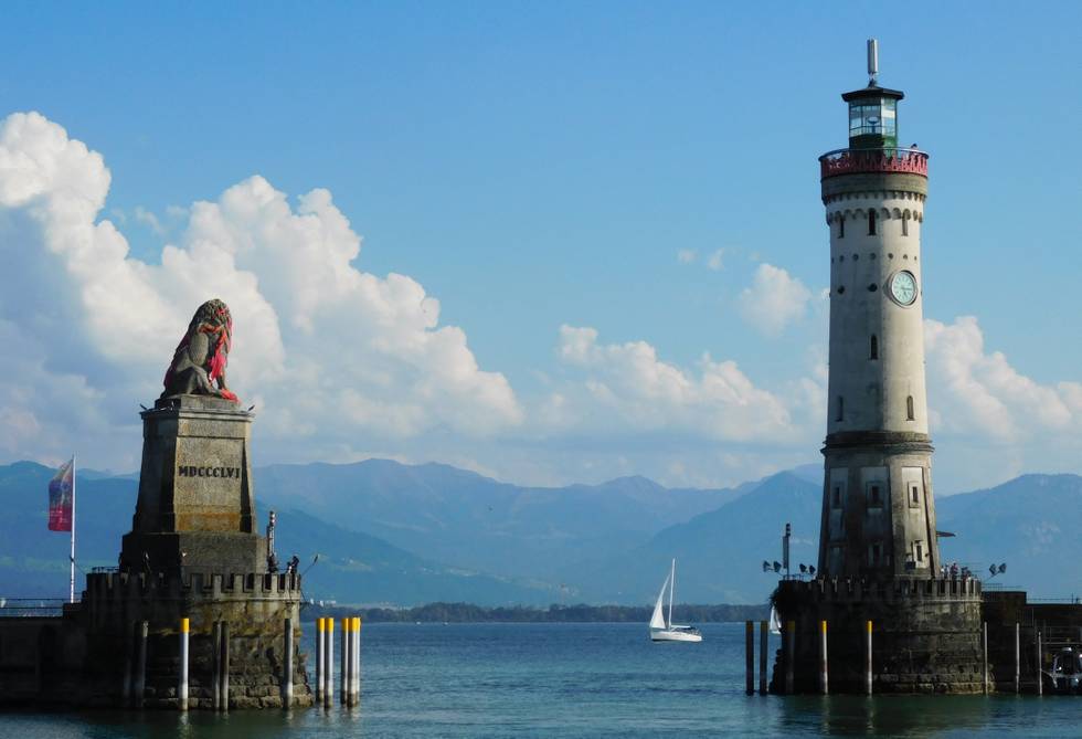 Bodensee, Alpen