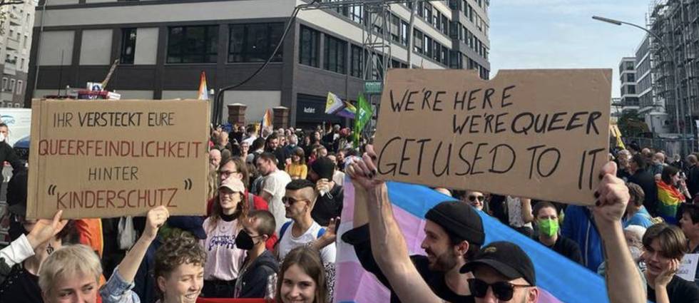 Gegenprotest Queere Kita Berlin