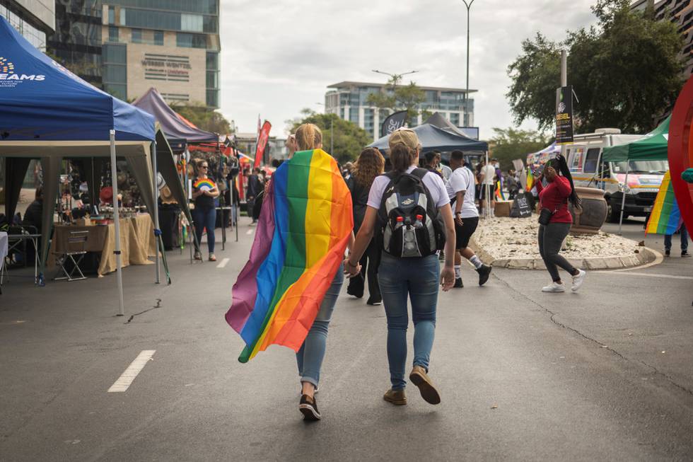 Johannesburg Pride Fotos und Forderungen männer*