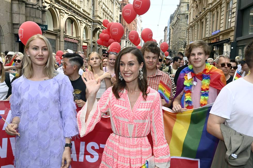 FINLAND-PRIDE-MARCH