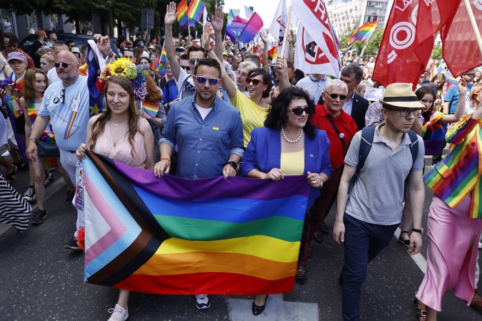 POLAND-UKRAINE-PRIDE-MARCH