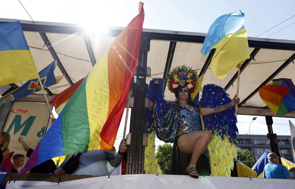 POLAND-UKRAINE-PRIDE-MARCH