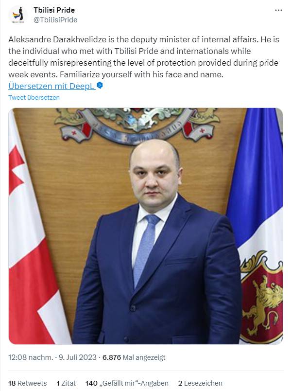 Aleksandre Darakhvelidze_Innenministerium_Georgien_Twitter_TbilisiPride.png