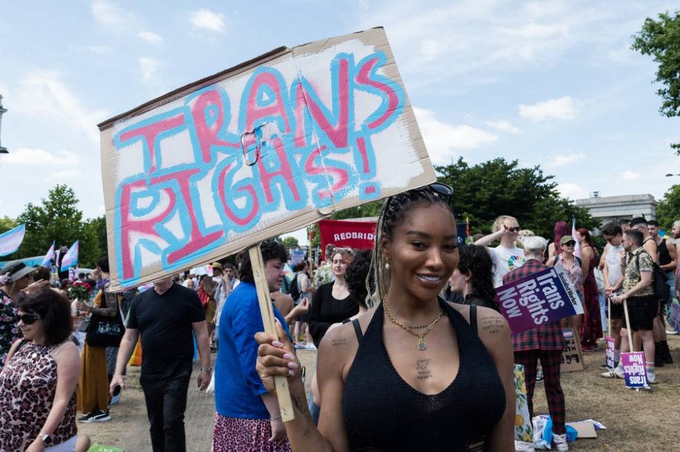 Trans Pride Protest In London