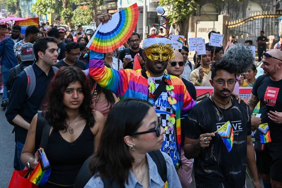 INDIA-SOCIETY-LGBTQ-PARADE
