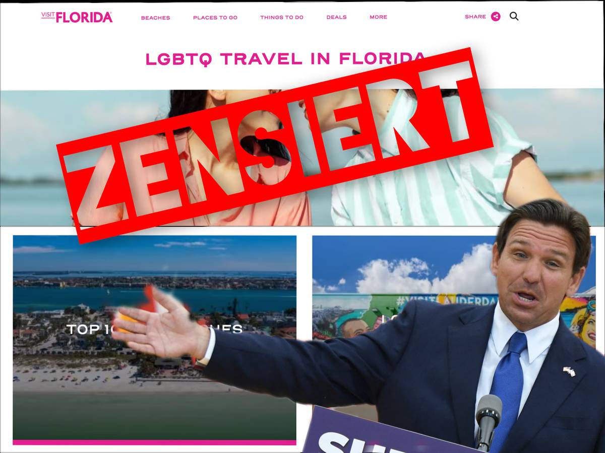 Florida secretly removes LGBTIQ* tourism sites – men*