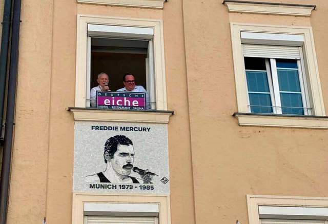 Deutsche Eiche, Freddie Mercury Mosaik