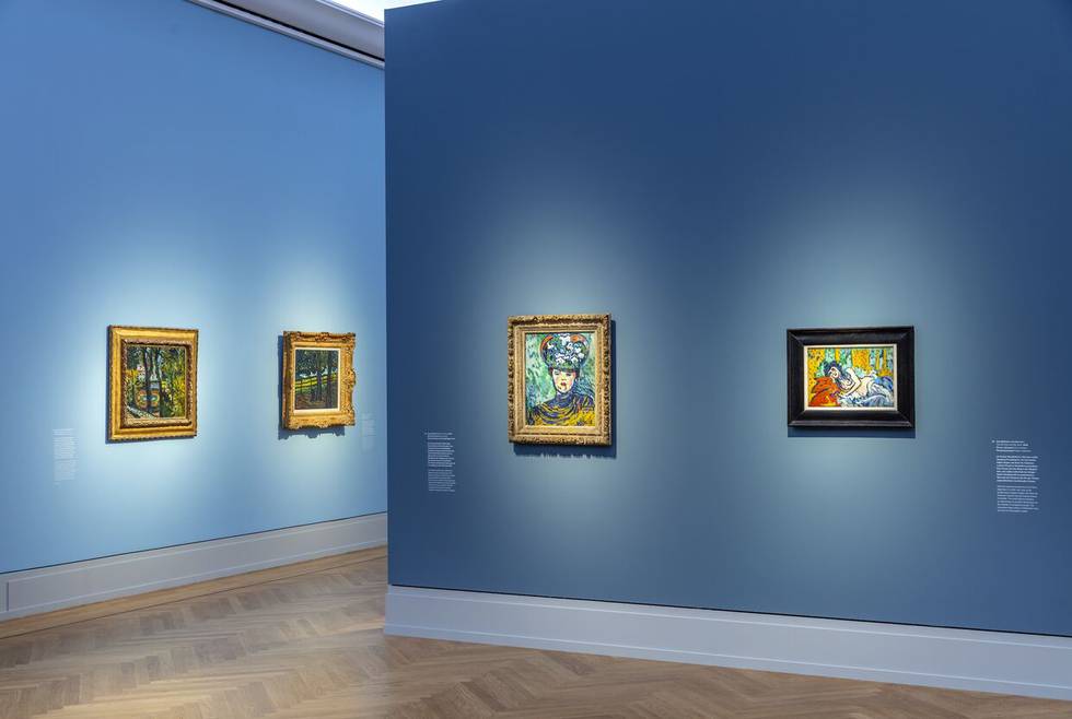 Ausstellungsansicht „Maurice de Vlaminck. Rebell der Moderne“